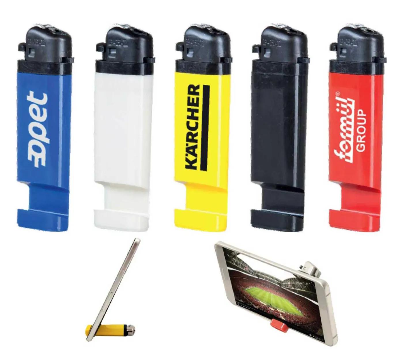 Promosyon Standlı Taşlı Çakmak ( Phl 7. 6 x 2.2 cm ) LÇ-550