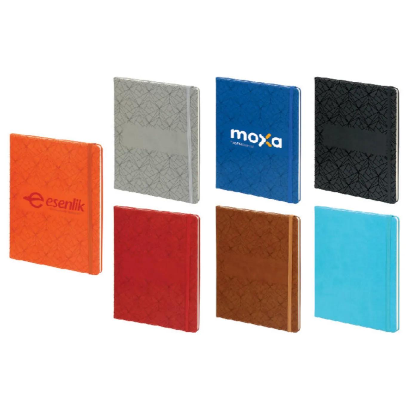 Promosyon Tarihsiz Defter ( 19,5 x 25 cm ) ( Kapak Desenli - İç Sayfalar Kareli ) TD-650