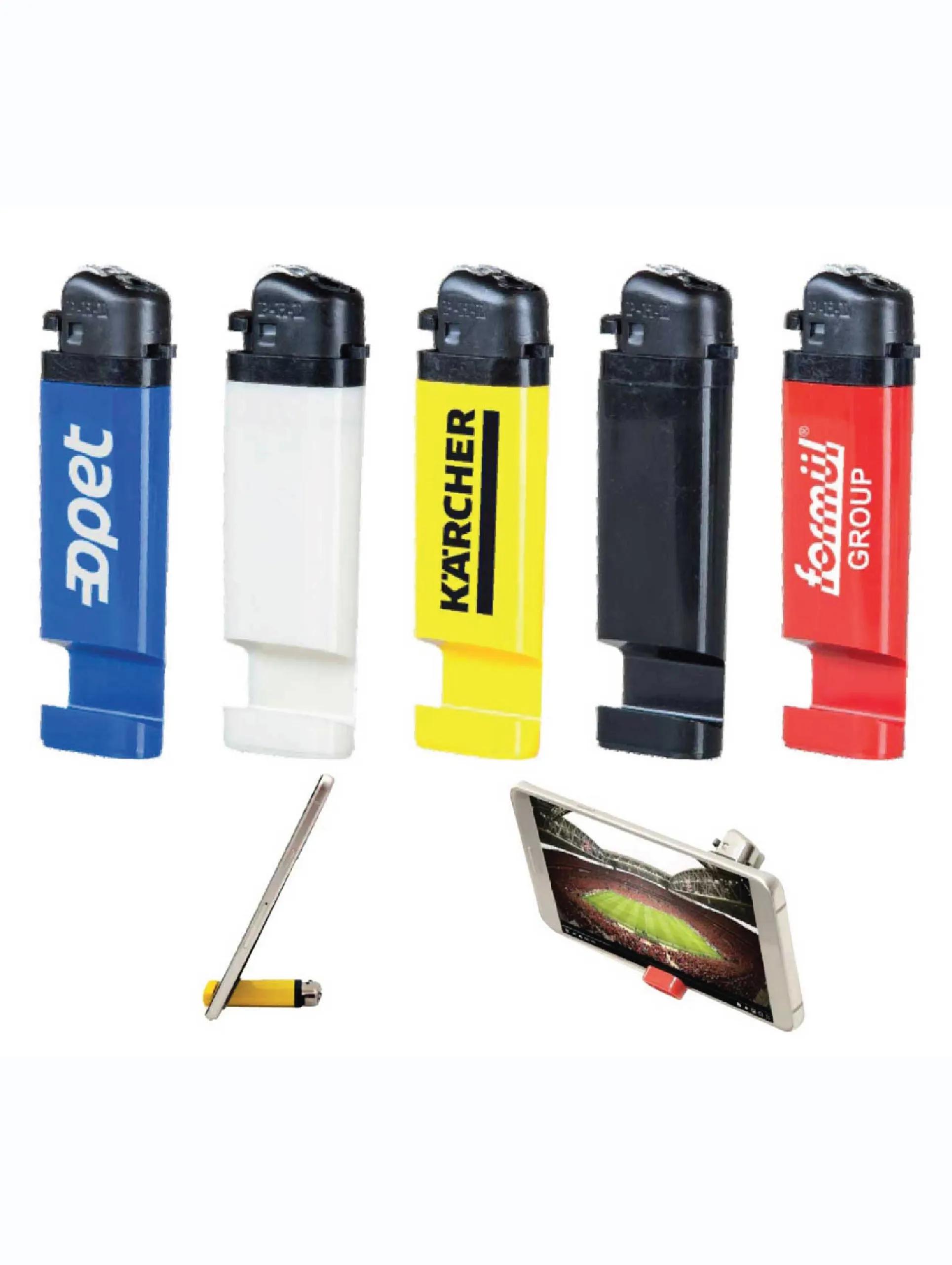 Promosyon Standlı Taşlı Çakmak ( Phl 7. 6 x 2.2 cm ) LÇ-550