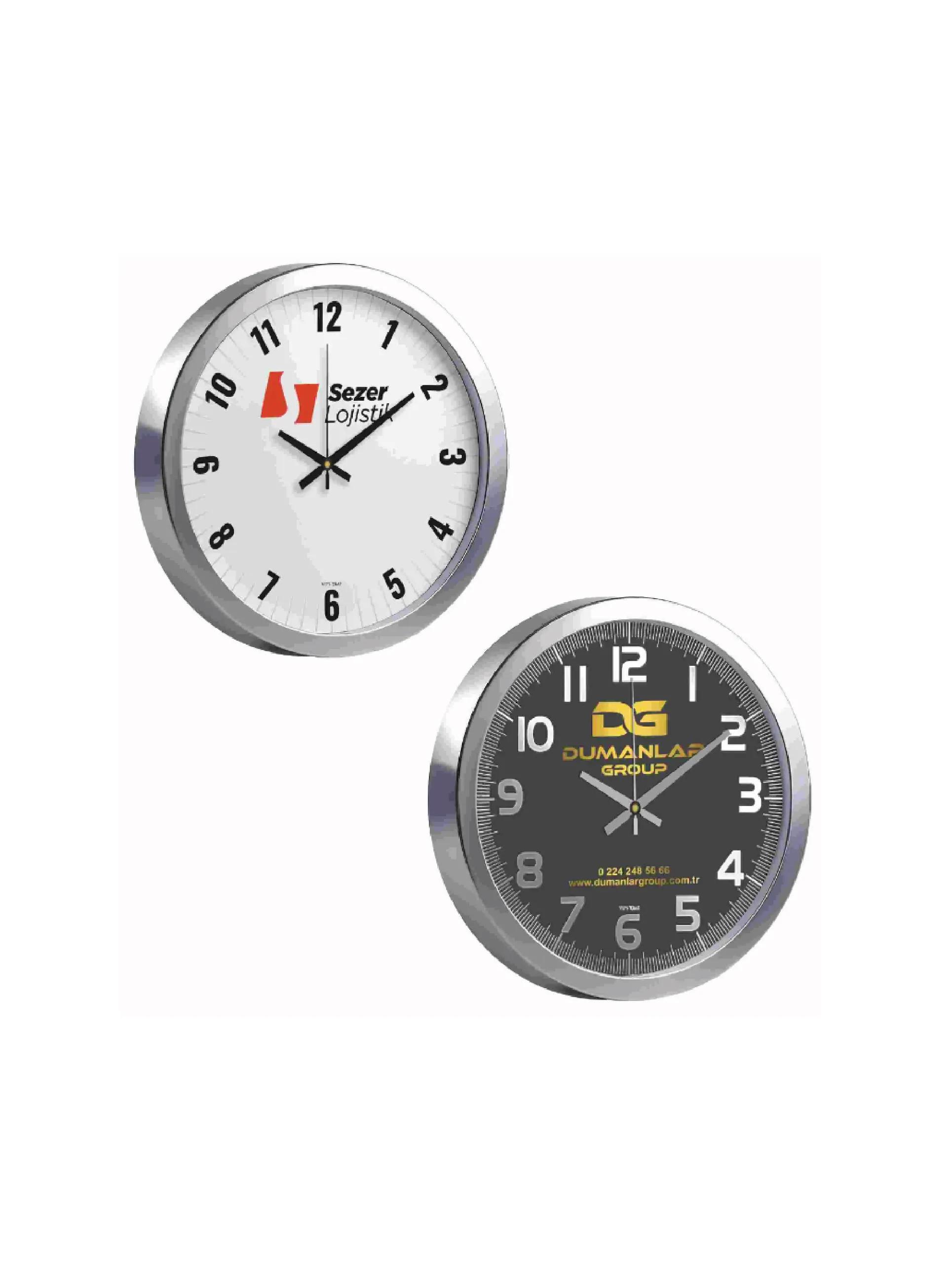 Promosyon Duvar Saatleri ( 40 cm ) Metal Kasa LDS-50