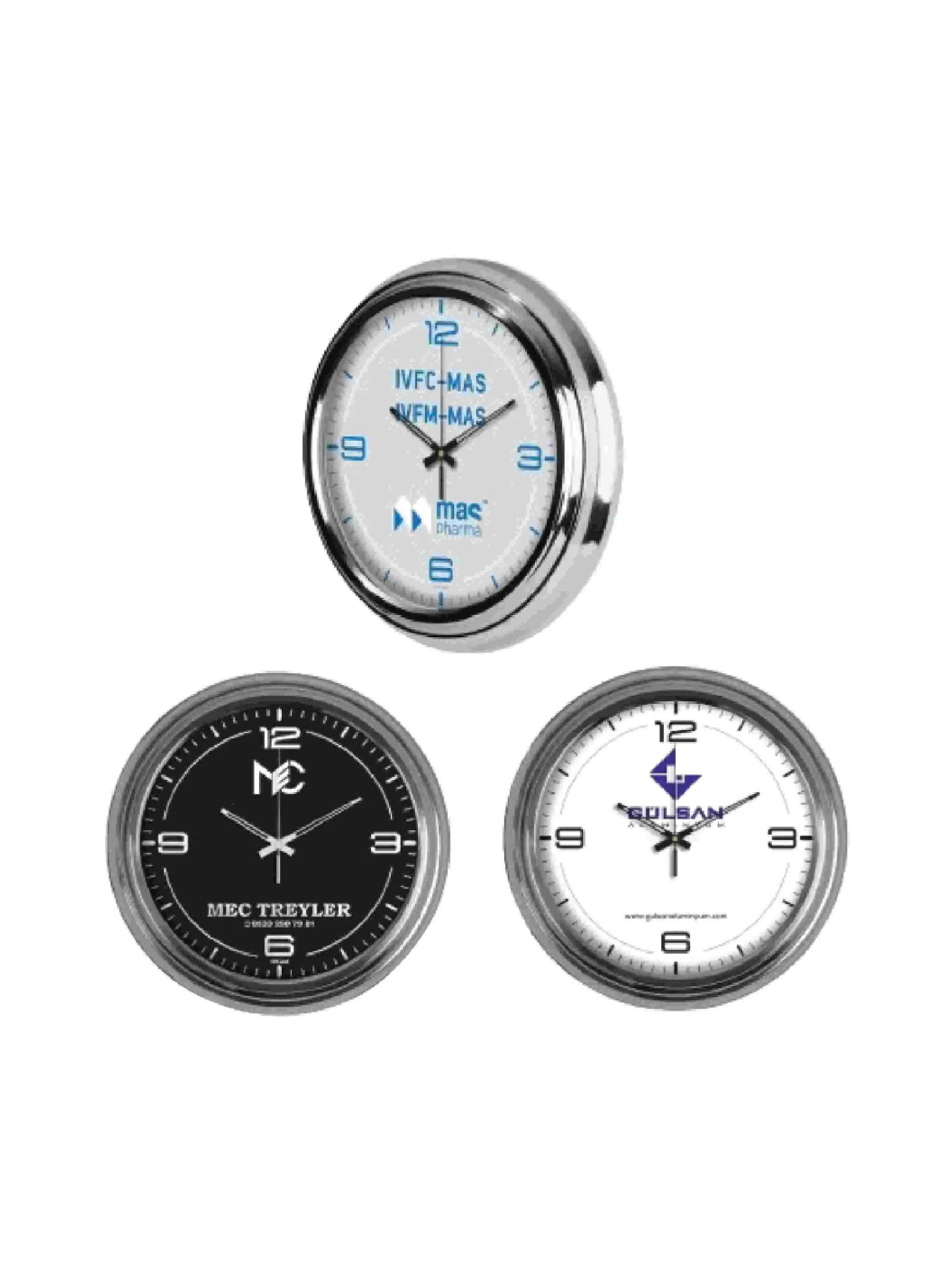 Promosyon Duvar Saatleri ( 33 cm ) Metal Kasa LDS-900