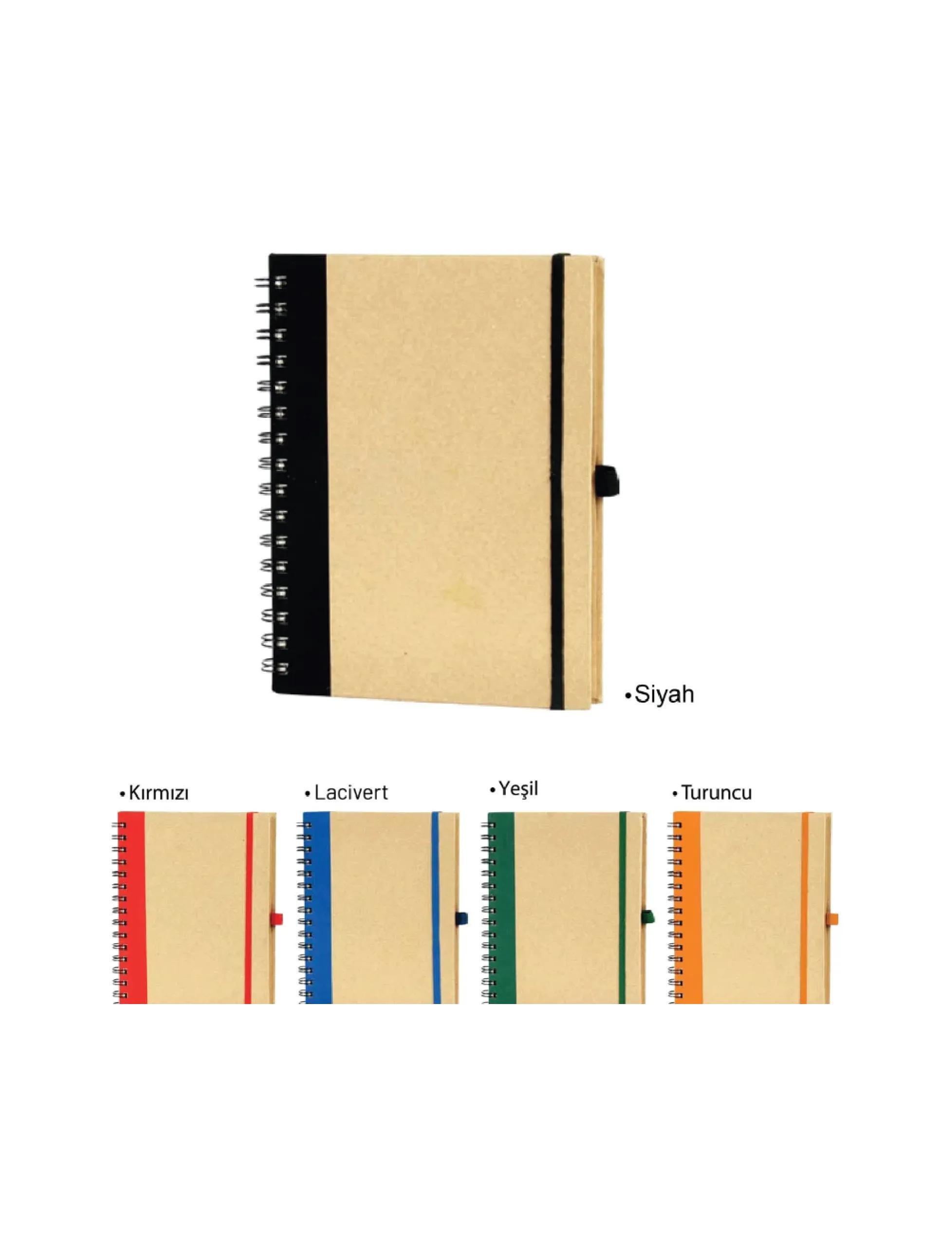 Promosyon Spiralli Not Defteri ( 16,5 x 21,5 cm ) LGD-300