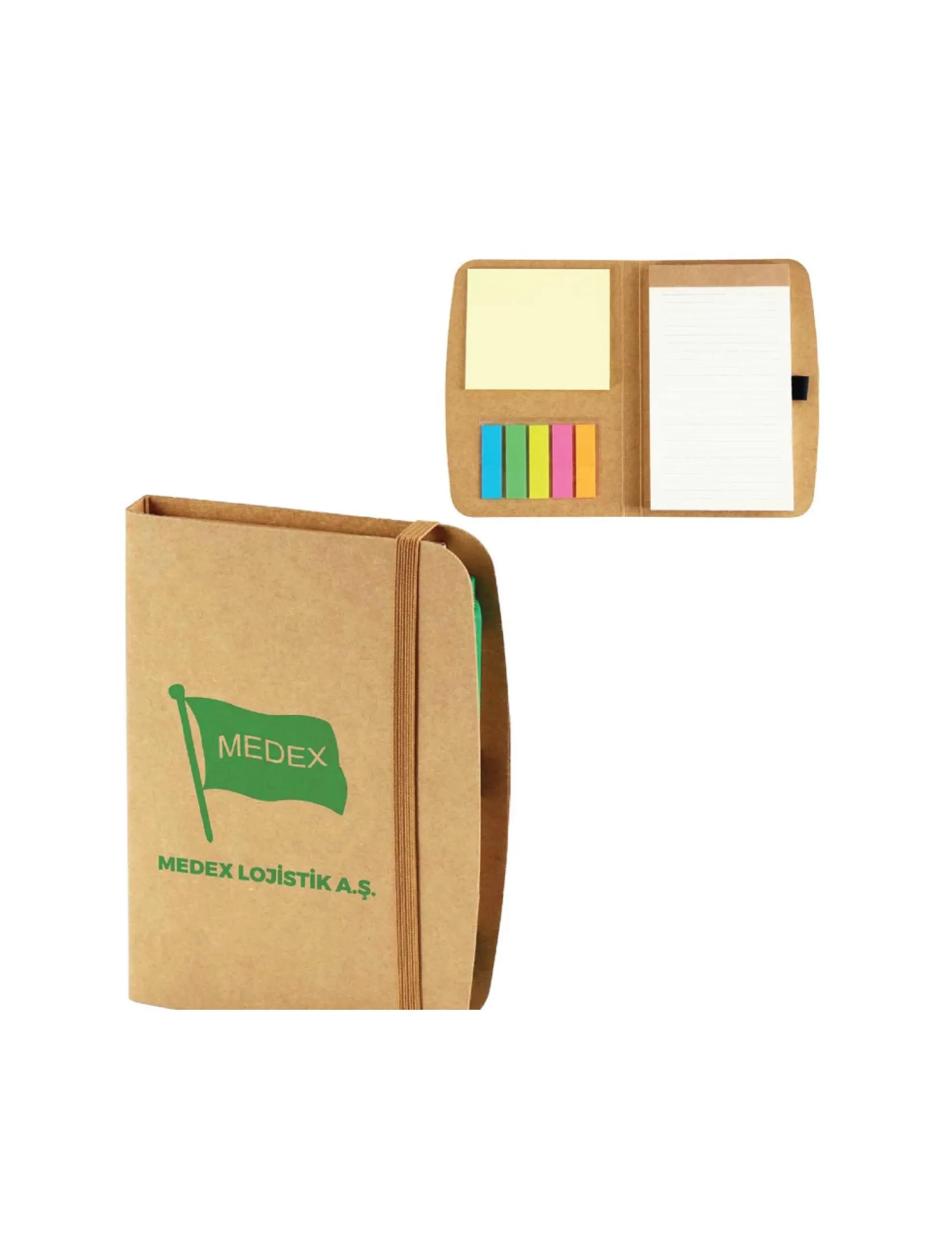 Promosyon Renkli Yapışkanlı Notluk ( 11 x 16 x 1,3 cm ) LGD-350